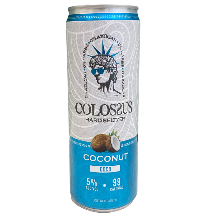 Hard Seltzer Sabor Coco Colossus X 355Ml
