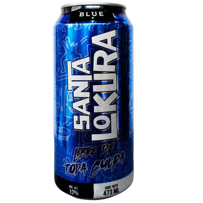Bebida Alcohólica  Santa Lokura Blue X 473Ml