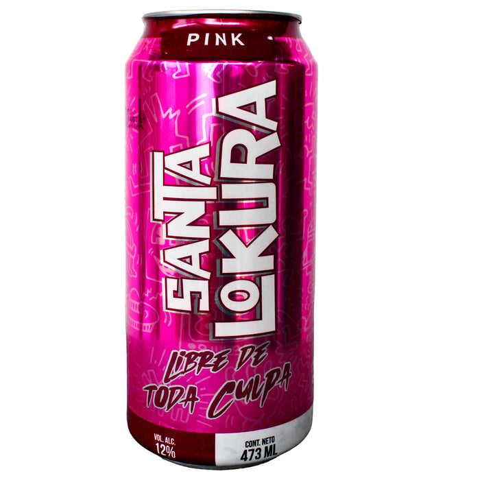 Bebida Alcohólica Santa Lokura Pink X 473Ml