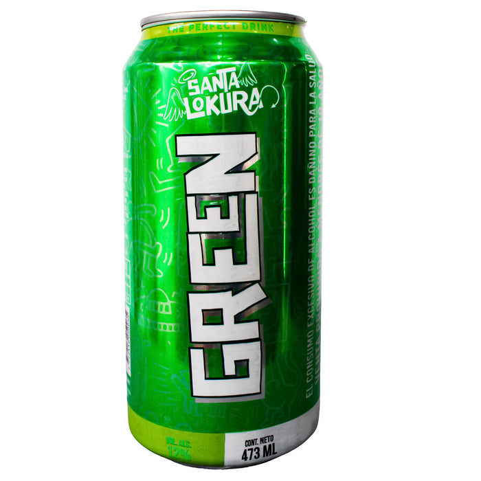 Bebida Alcohólica Santa Lokura Green X 473Ml