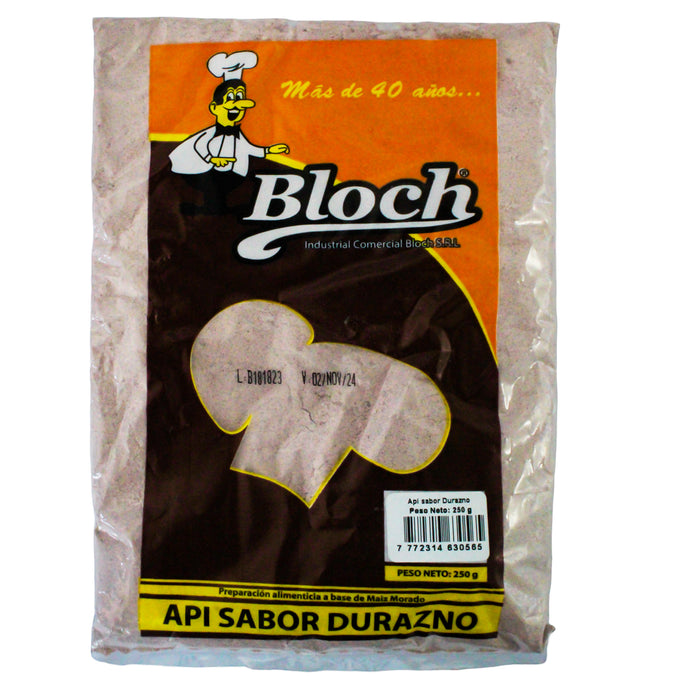 Api Bloch Sabor Durazno Bolsa X 250G