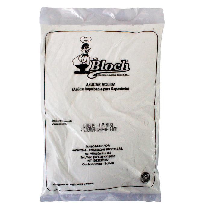 Azúcar Molida Bloch Bolsa X 350G