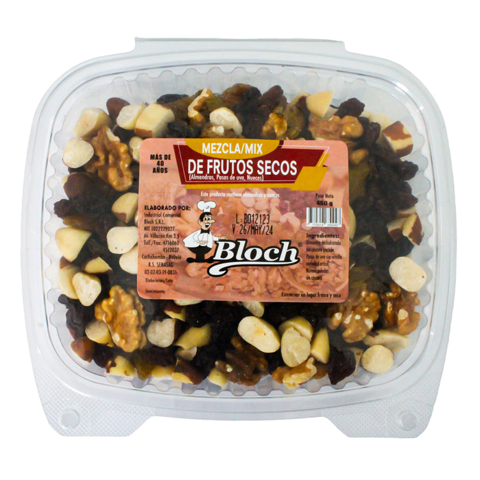Mix De Frutos Secos Bloch Bandeja X 450G