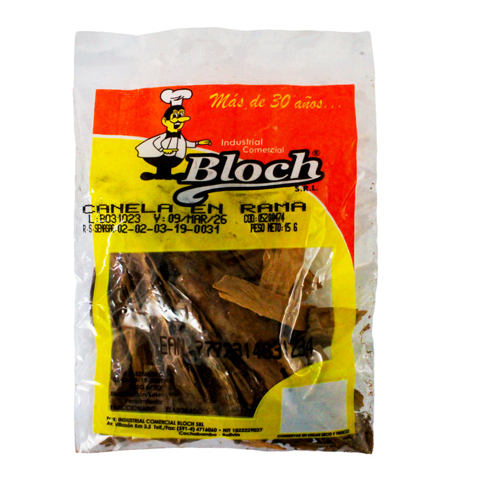 Canela En Rama Bloch X 15G
