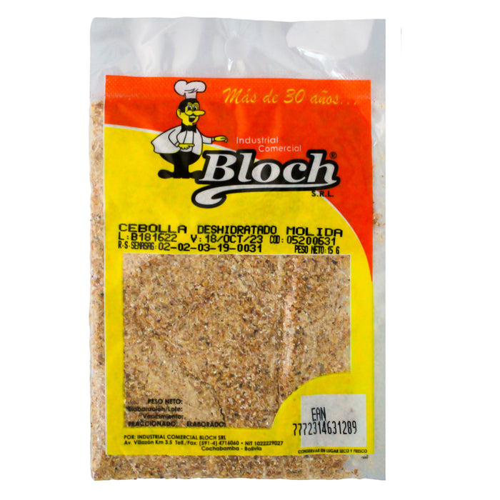 Cebolla Deshidratada Molida Bloch X 15G