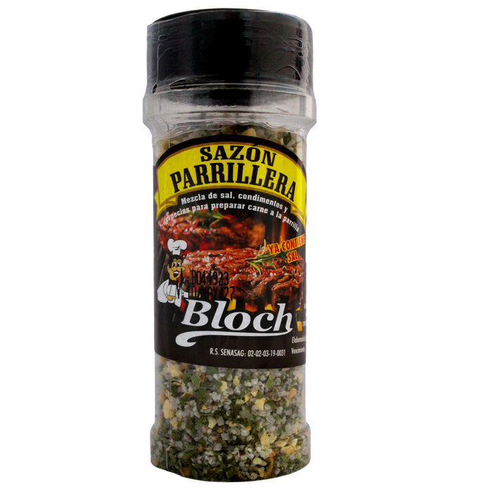 Sazón Parrillero Bloch Frasco X 90G