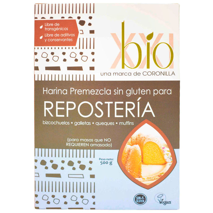 Harina Premezcla Bio Xxi Para Repostería X 500G