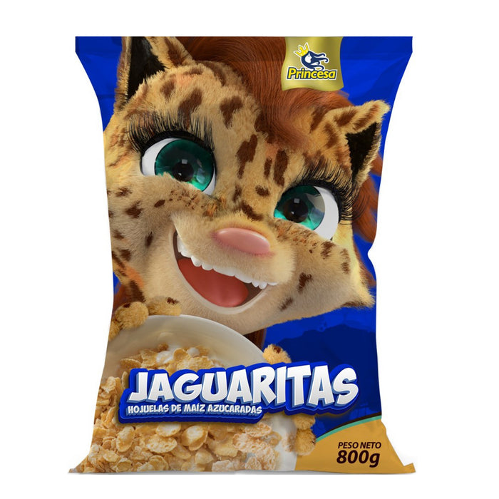 Cereal Princesa Jaguaritas X 800G