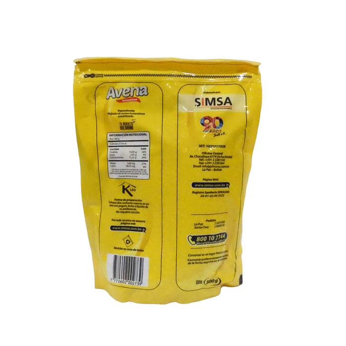 Avena Princesa Instantánea X 500G