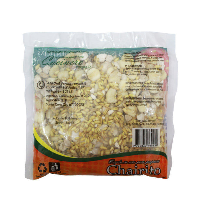 Chairito Paceño Cocinero Con Charque Bolsa X 200G