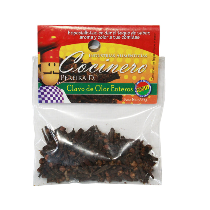 Clavo De Olor Entero Cocinero Bolsa X 10/20G