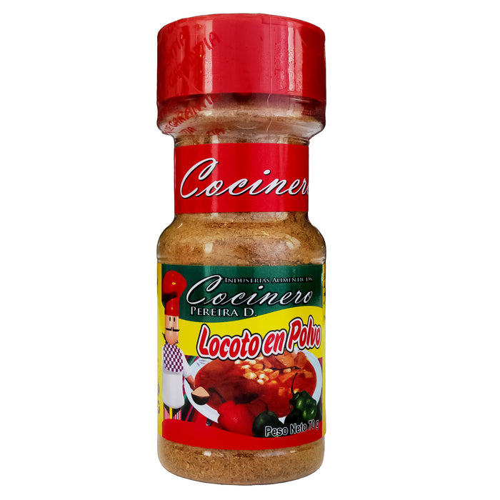 Locoto En Polvo Cocinero Frasco X 70G