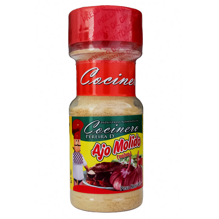 Ajo Molido Cocinero Frasco X 80G