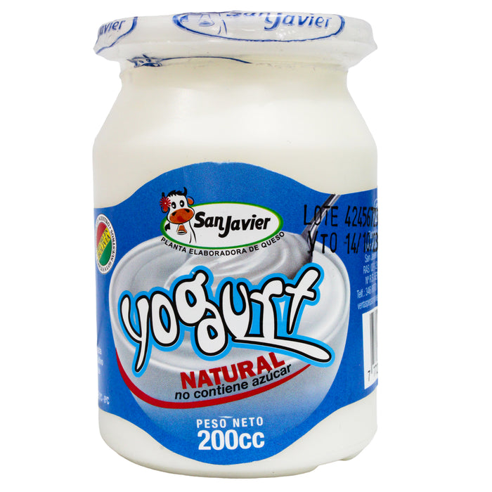 San Javier Yogurt Natural X 200Cc