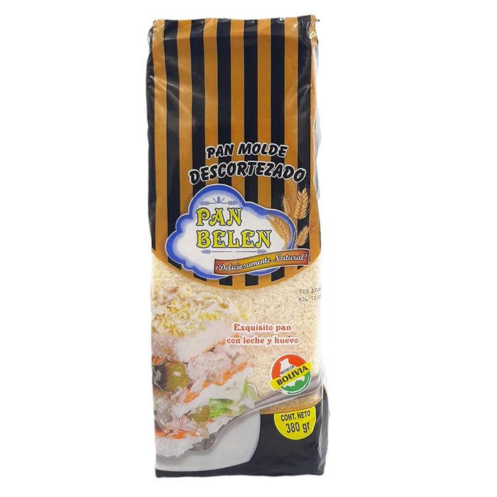 Belen Pan Molde Blanco Descortezado X 380G
