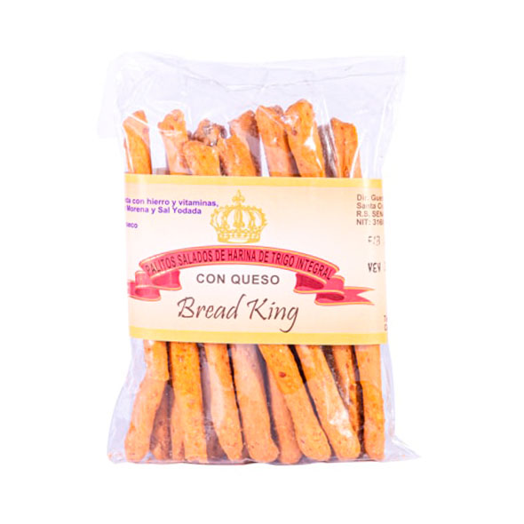Bread King Palitos Integrales Con Sal X Bolsa
