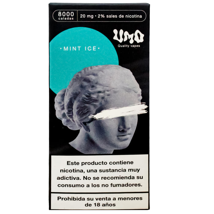 Umo Dm Digital Vape Mint Ice 8000 Puff