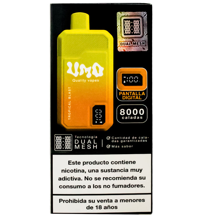 Umo Dm Digital Vape Tropical Blast 8000 Puff