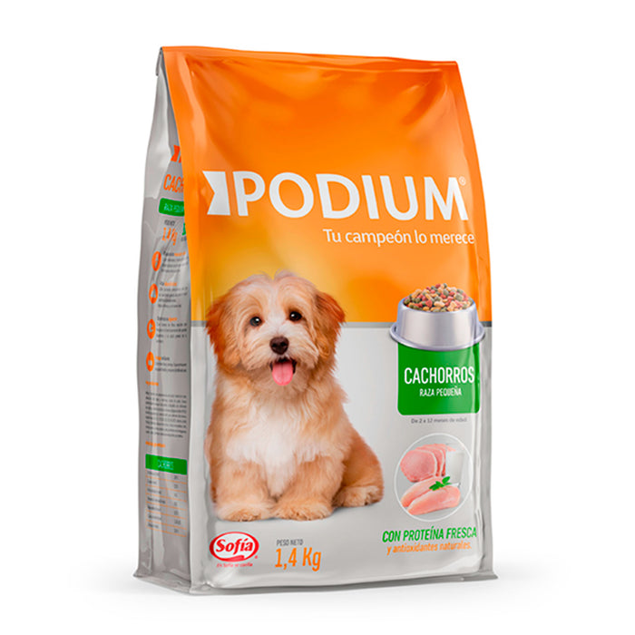 Croquetas Podium Cachorro Raza Pequeña X 1.4Kg
