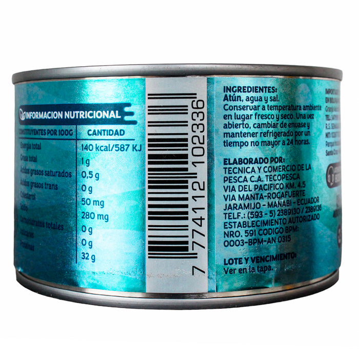Lomito De Atún Sofía El Faro En Agua Lata X 400G