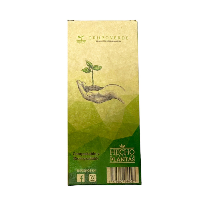 Cucharas Grupo Verde Biodegradables X 25 Unidades
