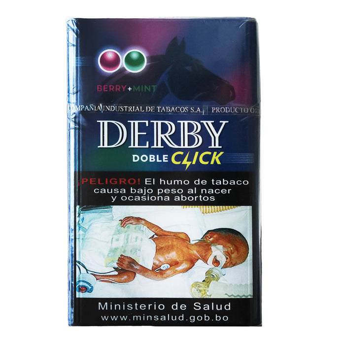 Derby Cigarros Doble Click Berry And Mint X 20 Unidades