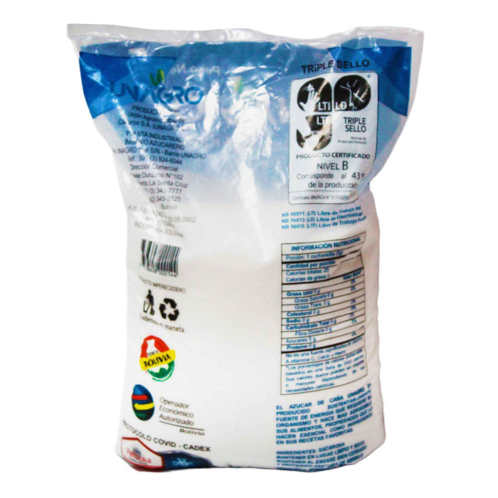 Azúcar Unagro Refinado X 1Kg