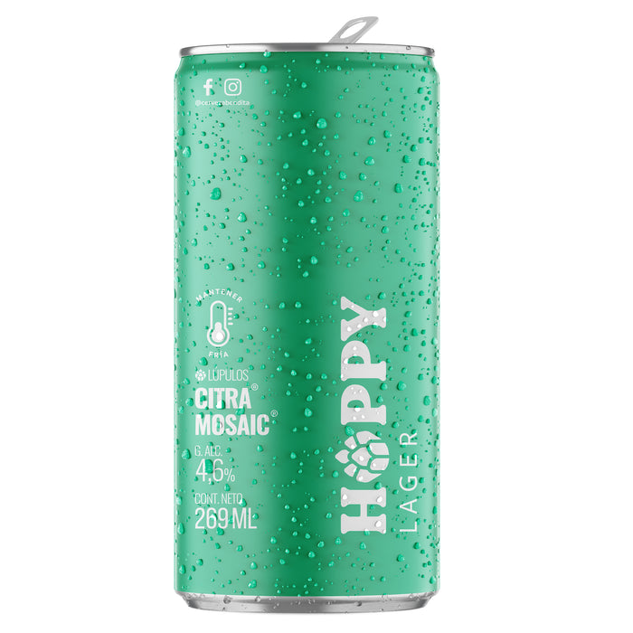 Cerveza Bendita Hoppy Lager Lata X 269Ml