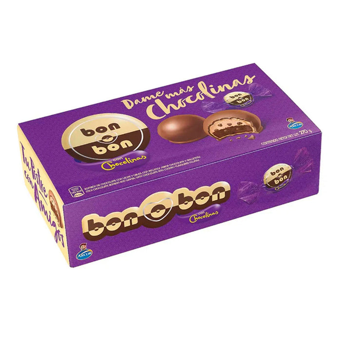Arcor Bon O Bon Paquete Con Chocolinas X 270G