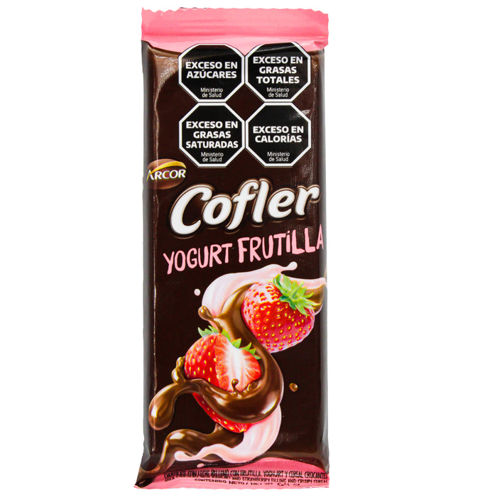 Cofler Chocolate Yogurt Frutilla X 64G