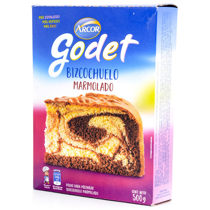 Arcor Bizcochuelo Marmo.Godet X 500Gr
