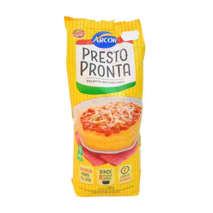 Arcor Presto Pronta Polenta Instantanea X 500G