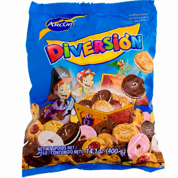 Diversión Galletas Surtidas X 400G