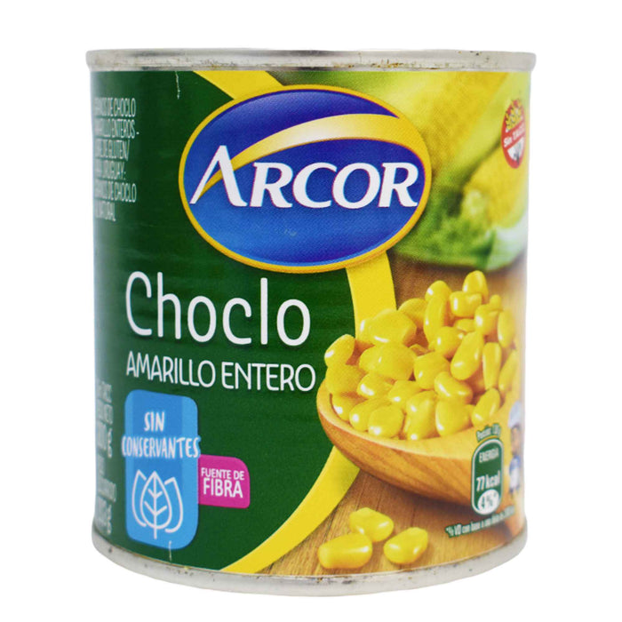 Choclo Arcor Entero En Lata X 300G