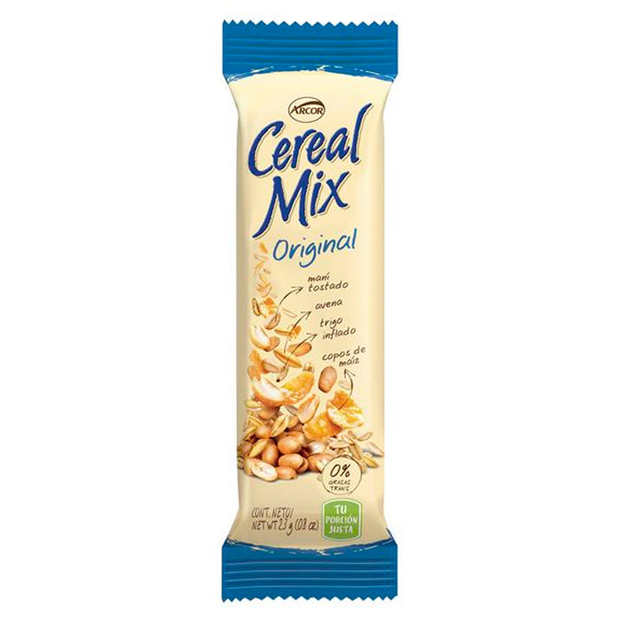 Barra De Cereal Cereal Mix Original Sin Grasa Trans X 23G