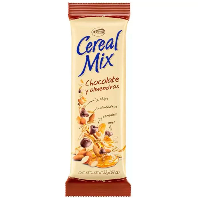 Barra De Cereal Cereal Mix Chocolate Y Almendras X 23G