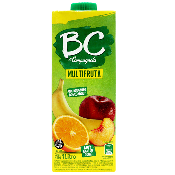 Bc La Campagnola Multifruta Jugo X 1 L