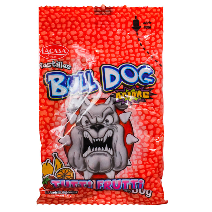 Bull Dog Pastillas Acidas X 30G Tutti Frutti