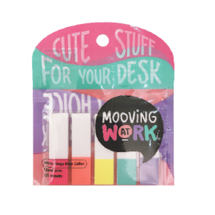 Mooving Banderitas Senalad Duo 5 Color 12X45mm 125