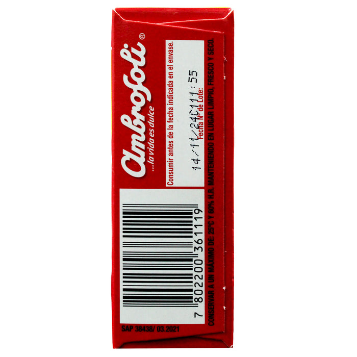 Ambrosoli Gelatina Sabor Frutilla X 100G