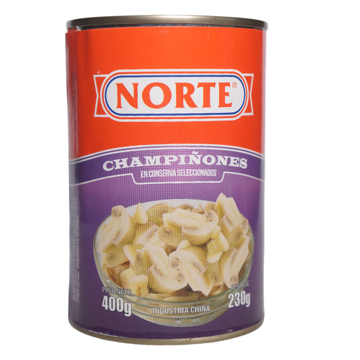 Champiñones Norte En Conserva X 400G