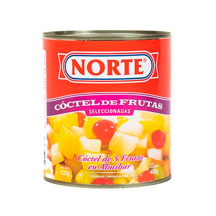 Cóctel De Frutas Norte En Almíbar X 820G