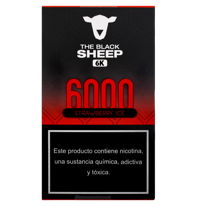 Black Sheep 6K Vape 6000 Puffs Strawberry Ice