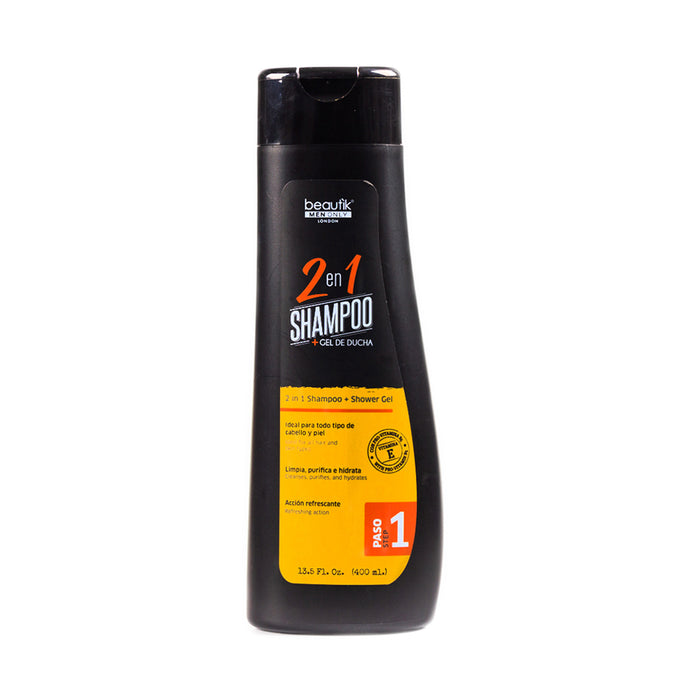 Barber Men Shampoo Gel 2En1 X 400Ml