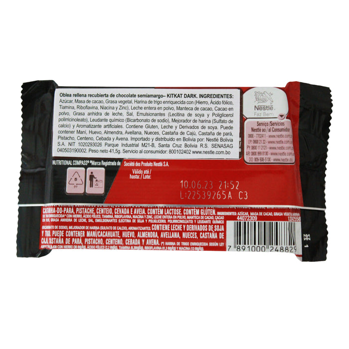Kitkat Dark Chocolate X 41.5G