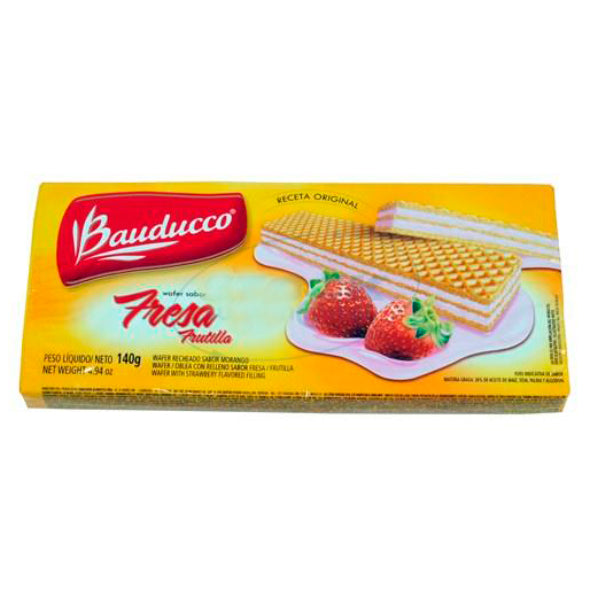 Bauducco Wafer Galleta Fresa X 140G
