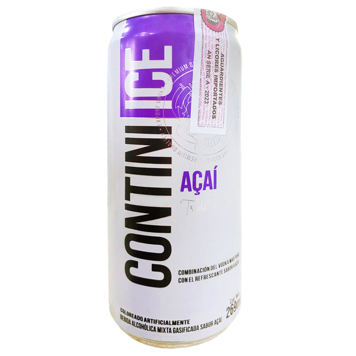 Contini Ice Vodka Acai Lata X 269Ml
