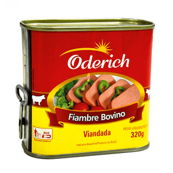 Oderich Fiambre De Carne Viandada Lata X 320G