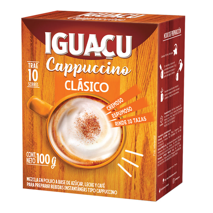 Cappuccino Iguazu Clásico Paquete X 100G