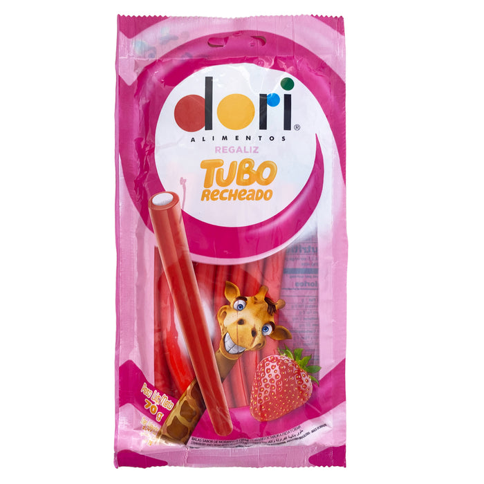 Dori Regaliz Gomitas Fresa Y Crema X 70G